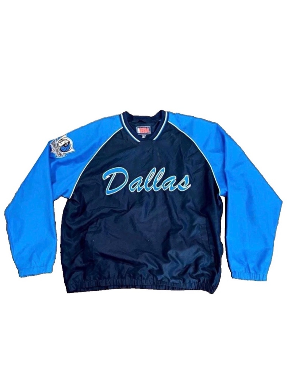 Vintage DALLAS MAVERICKS Windbreaker Jacket Lined 2000s NBA Men's L